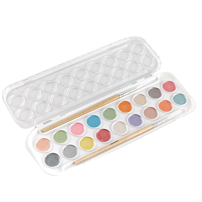 ชุดสีน้ำเมทัลลิค 18 สี Perfect Travel