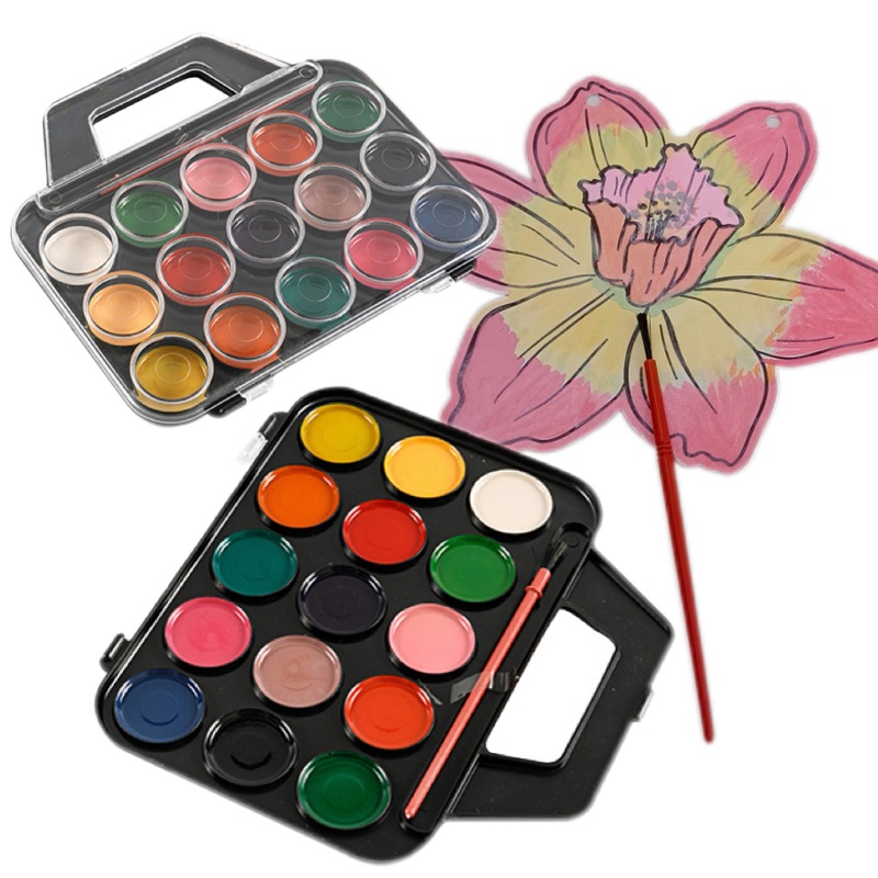 เหตุใดชุดสีน้ำกึ่งแห้ง 15 สีสำหรับนักเรียนศิลปะจึงกลายเป็นตัวเลือกที่ต้องการสำหรับผู้เริ่มต้นและโรงเรียน