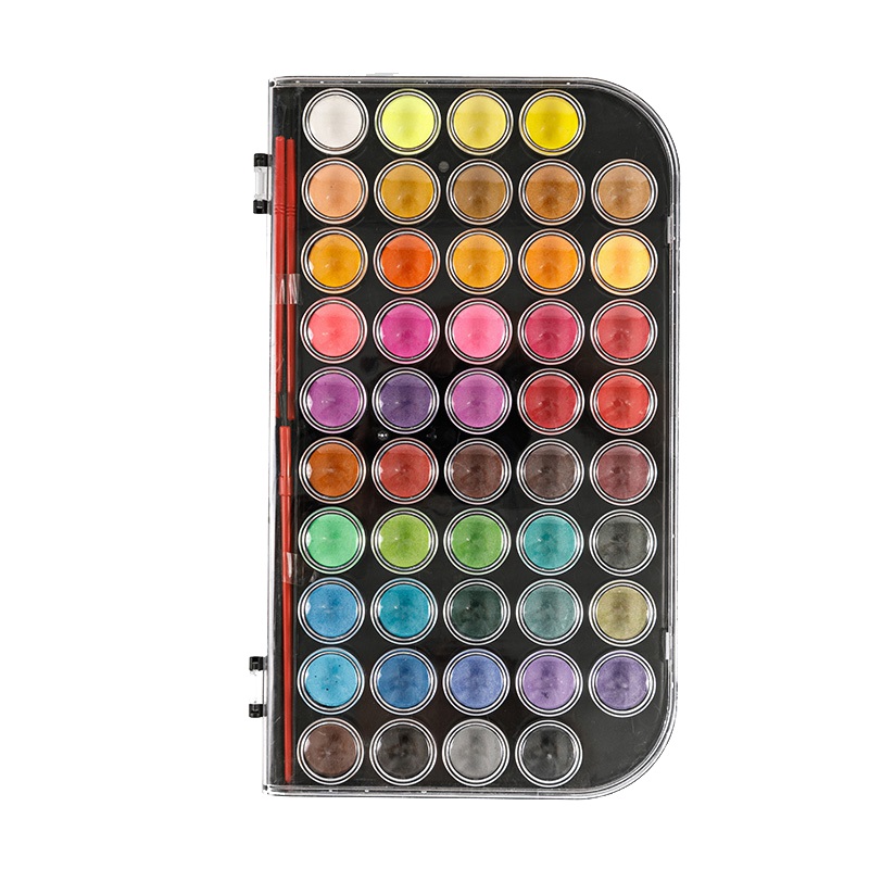 ชุดเค้กสีน้ำทึบ 48 สีสำหรับศิลปิน